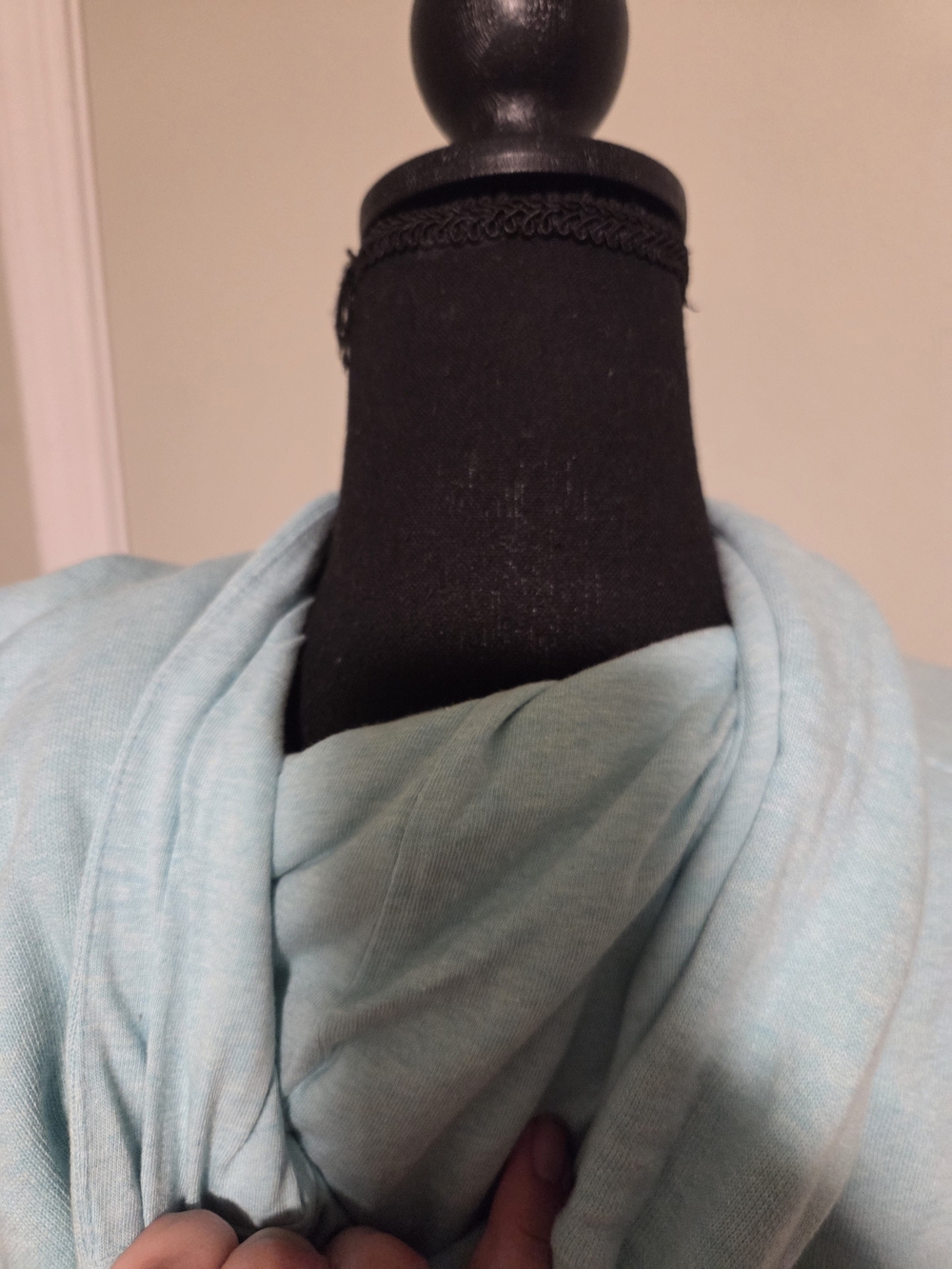 Women's Organic Cotton Pullover Hoodie with Drawstring - Picture 4 of 6